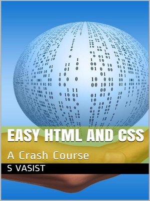 cover image of Easy html and css